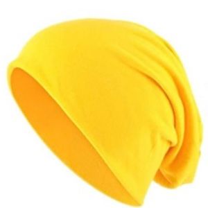 🆕Lightweight Trendy Slouchy Beanie- Yellow